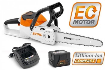 MSA 120 CB Set - Легка акумуляторна ланцюгова пилка STIHL, Акумуляторні пилки