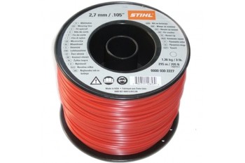 Косильна струна STIHL, Ø 2,7 мм x 215 м, кругла, Косильні струни