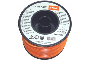 Косильна струна STIHL, Ø 2,4 мм х 261 м, кругла, Косильні струни
