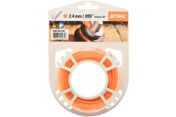 Косильна струна STIHL, Ø 2,4 мм х 14,6 м, кругла, малошумна, Косильні струни