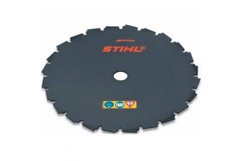 Диск із долотоподібними зубцями STIHL Ø 200 мм - 22 зуби для FS 260 - FS 490, Металеві ріжучі ножі